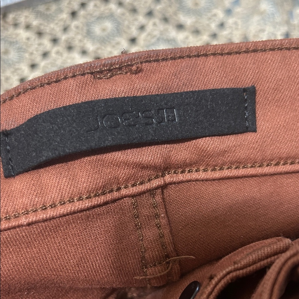 Joe's Jeans Rust Brown Pants
